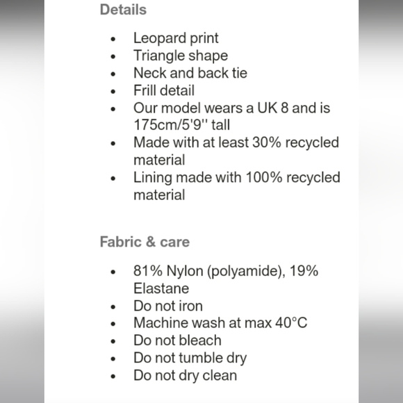 River Island bikini - US 4 - Picture 8 of 8